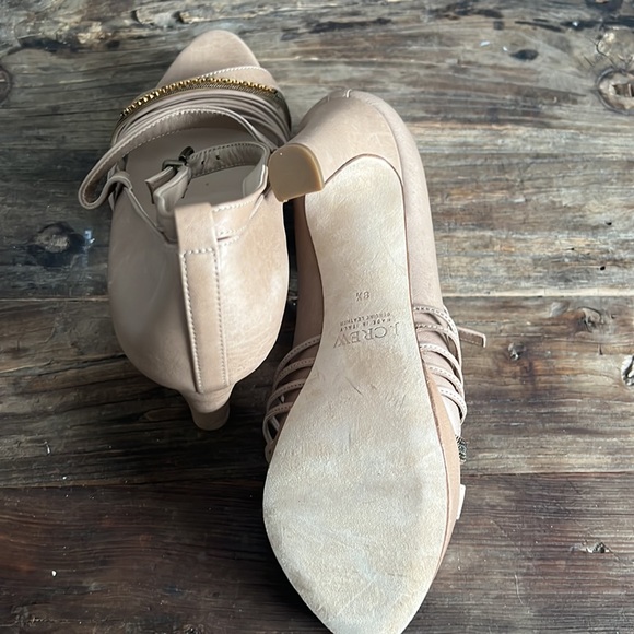 J Crew leather sandal with heel - Picture 8 of 9